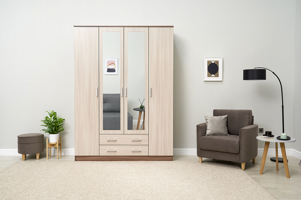 Шкаф Квадро ясень шимо
