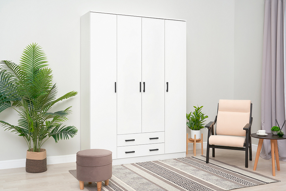 Шкаф Квадро белый