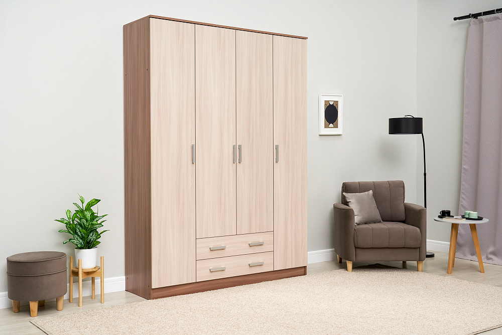 Шкаф Квадро ясень шимо