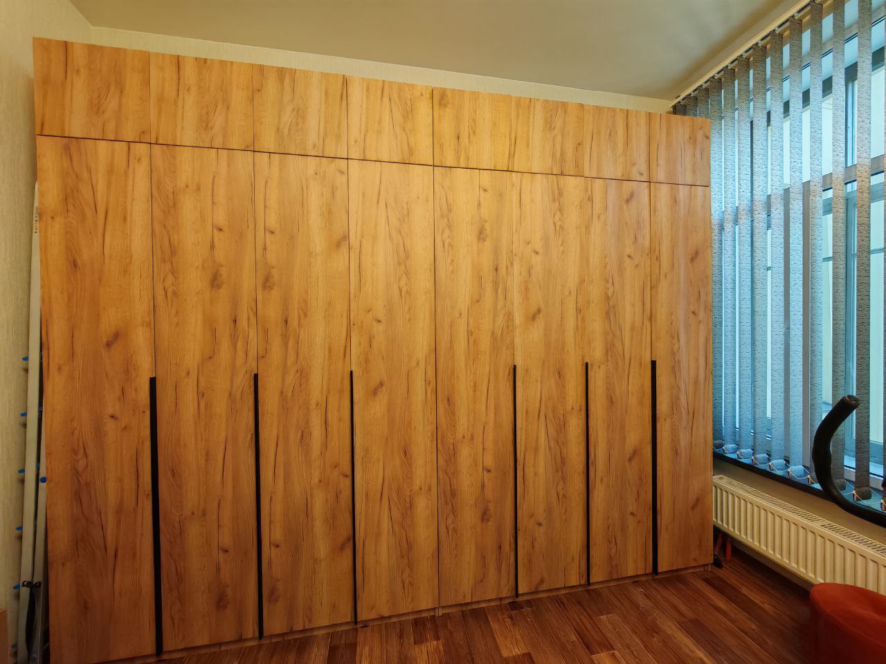 Комплект шкафов Тивина 3.2 м с антресолью белый текстурный