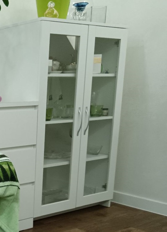 Шкаф-витрина Сириус дуб венге