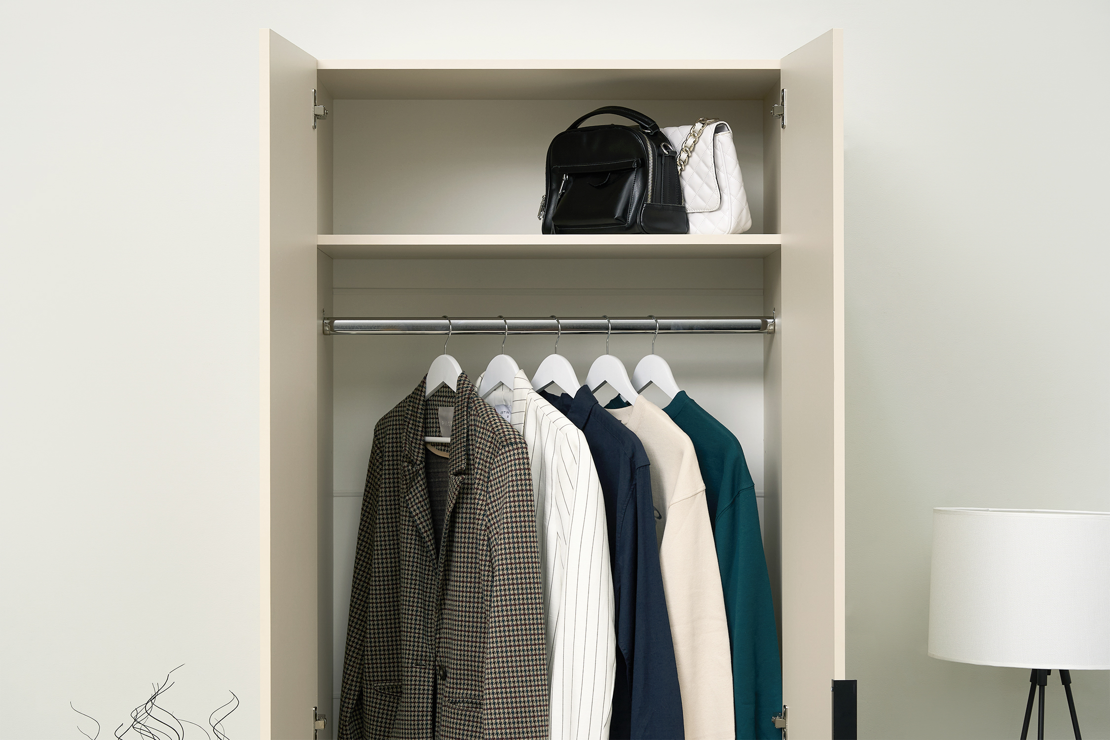 Шкаф 2-х створчатый Тивина меланж