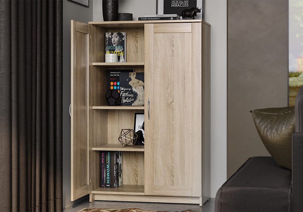 Шкаф двухдверный Сириус сонома