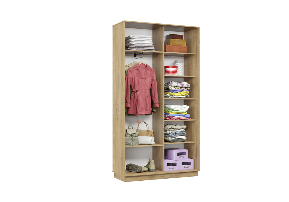 Шкаф-купе двухдверный Вега мини бунратти