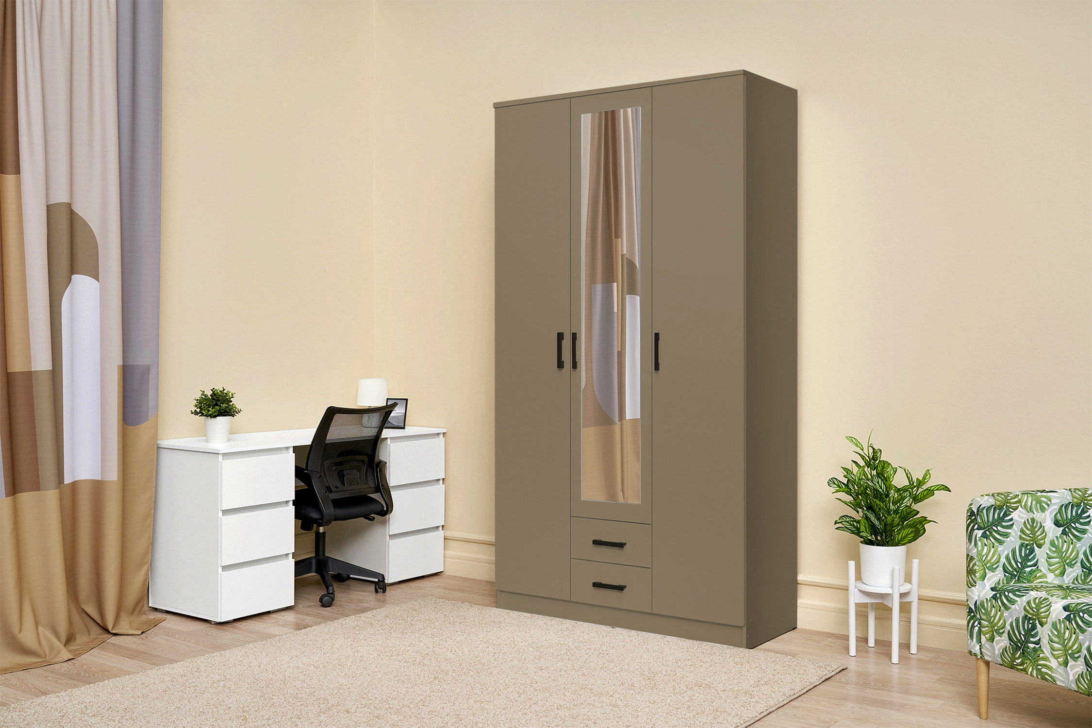 Шкаф Трио мокко