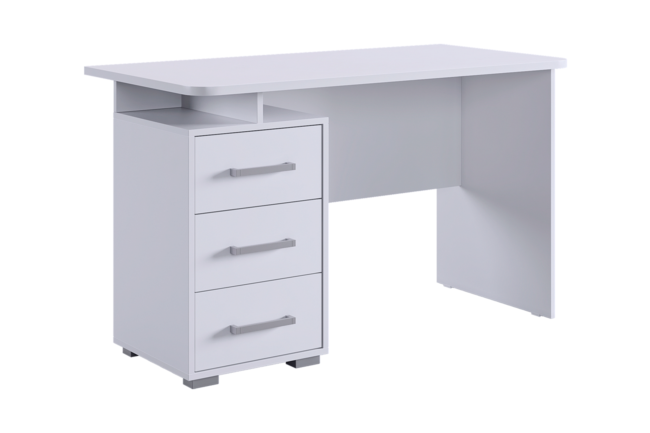 Стол компьютерный Лайт-2 белый