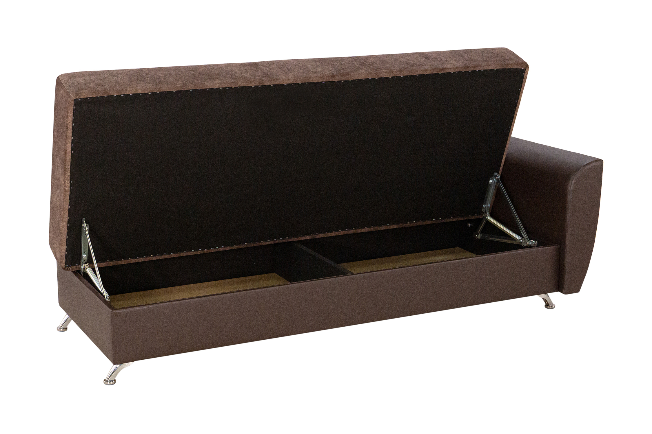 Тахта Вена темно-коричневая