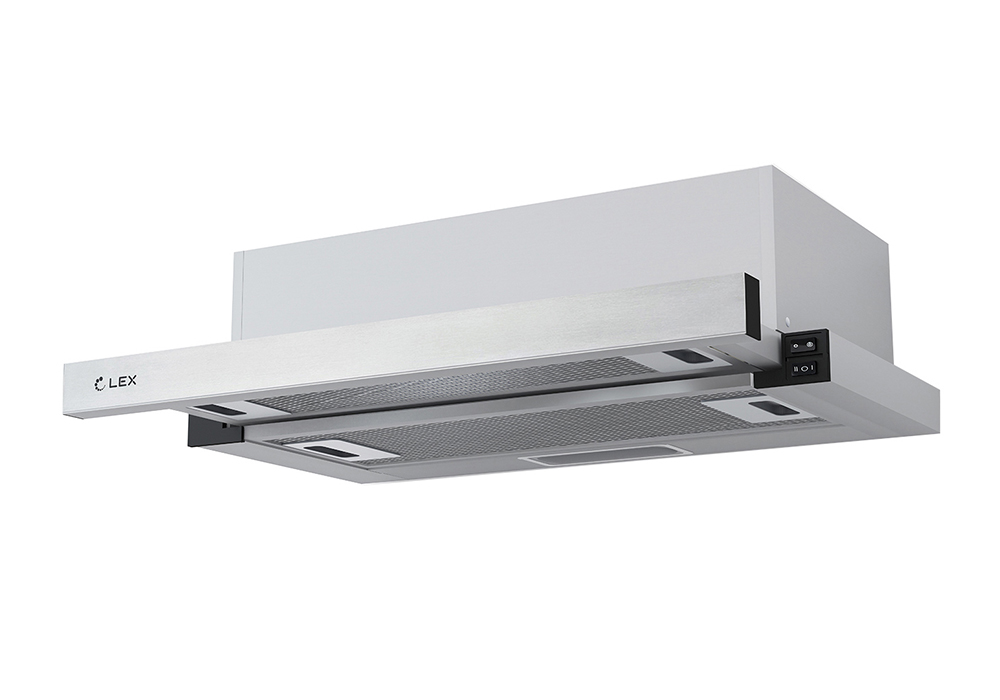 Встраиваемая вытяжка LEX HIDE 600 INOX