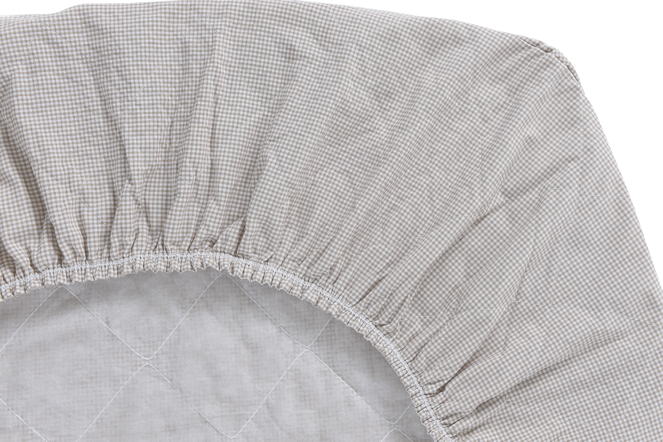 Наматрасник чехольный BROWNIE мелкая клетка