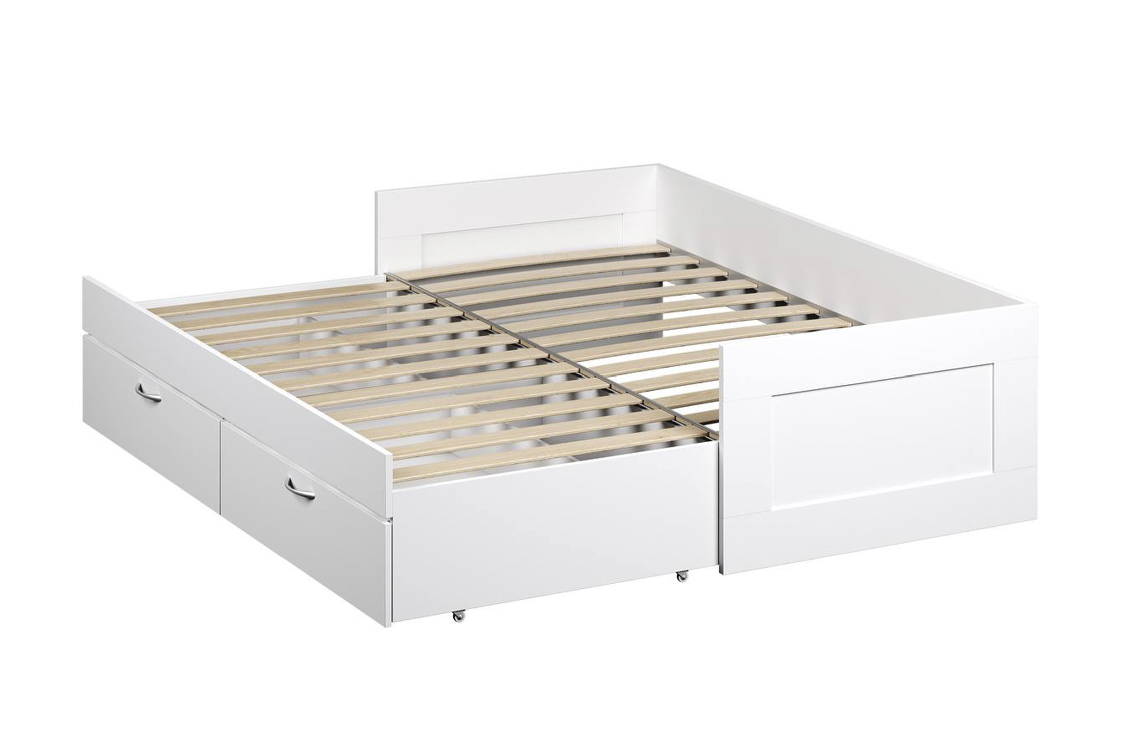 купить Кровать раздвижная Сириус белая 80х200 см за 17 690 ₽ в Самаре с ...