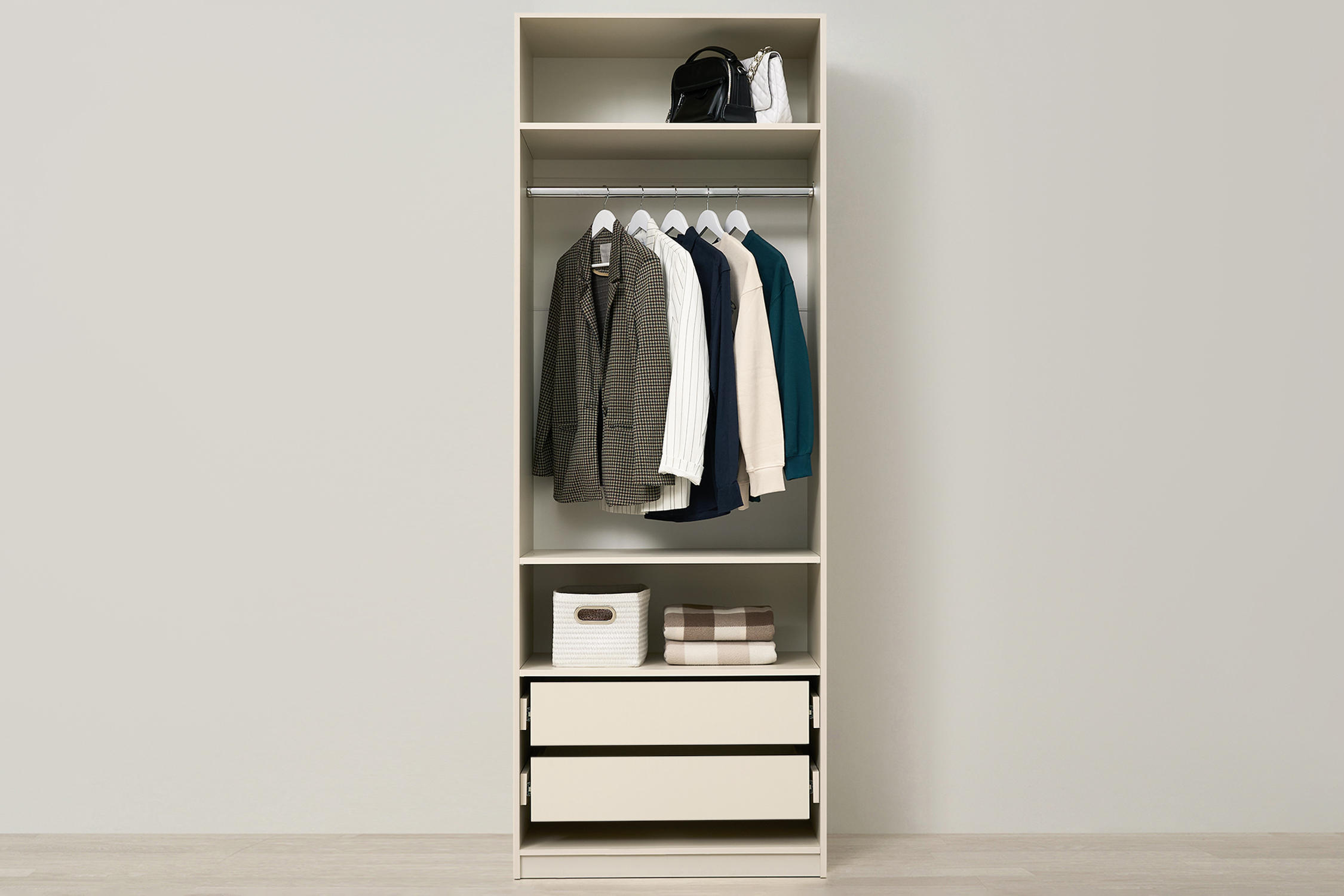 Шкаф 2-х створчатый Тивина меланж