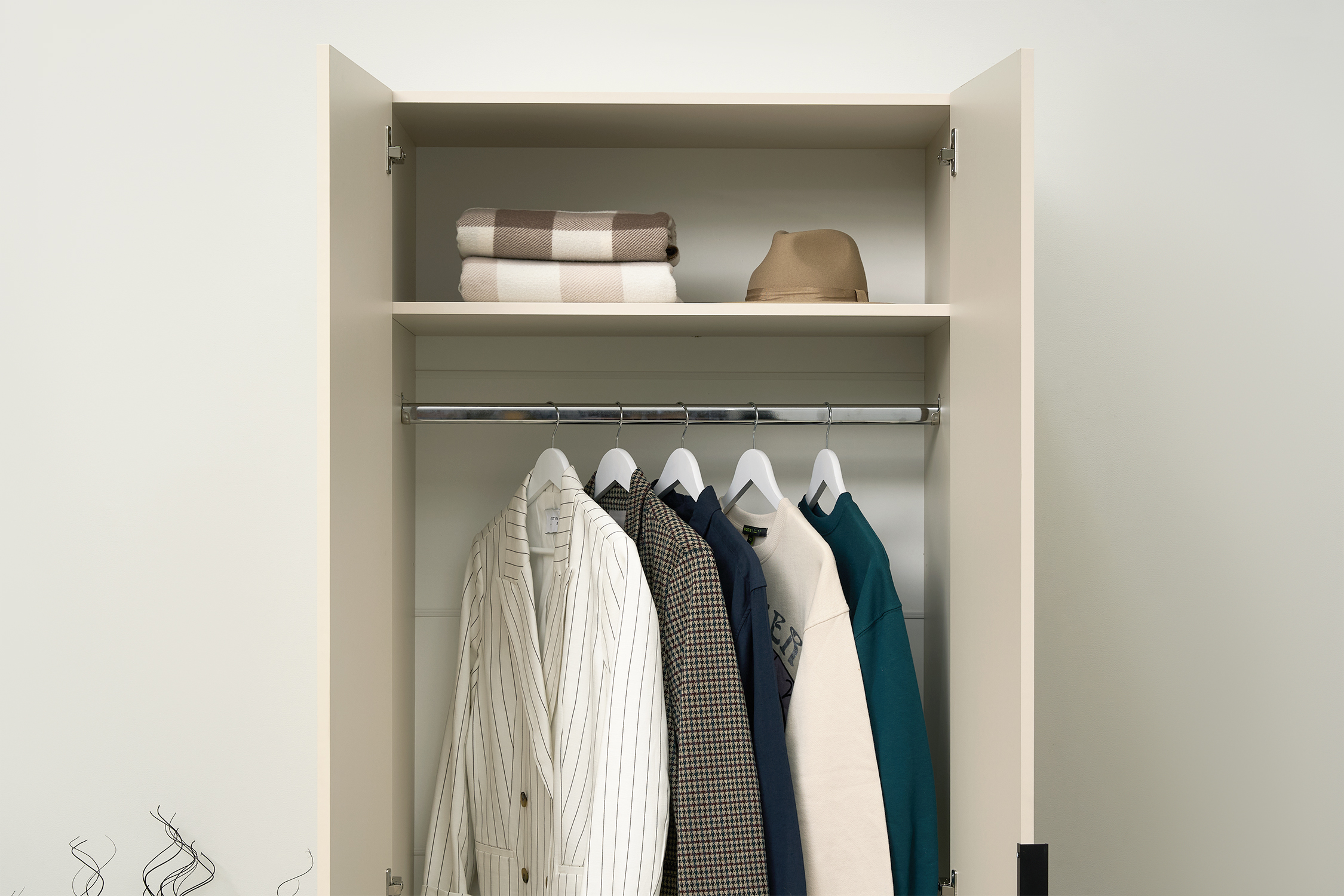 Шкаф 2-х створчатый Тивина меланж