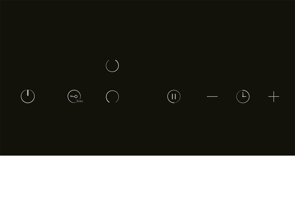 Электрическая варочная поверхность EVH 320B BL