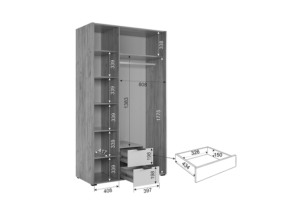 Шкаф аду rce 2700