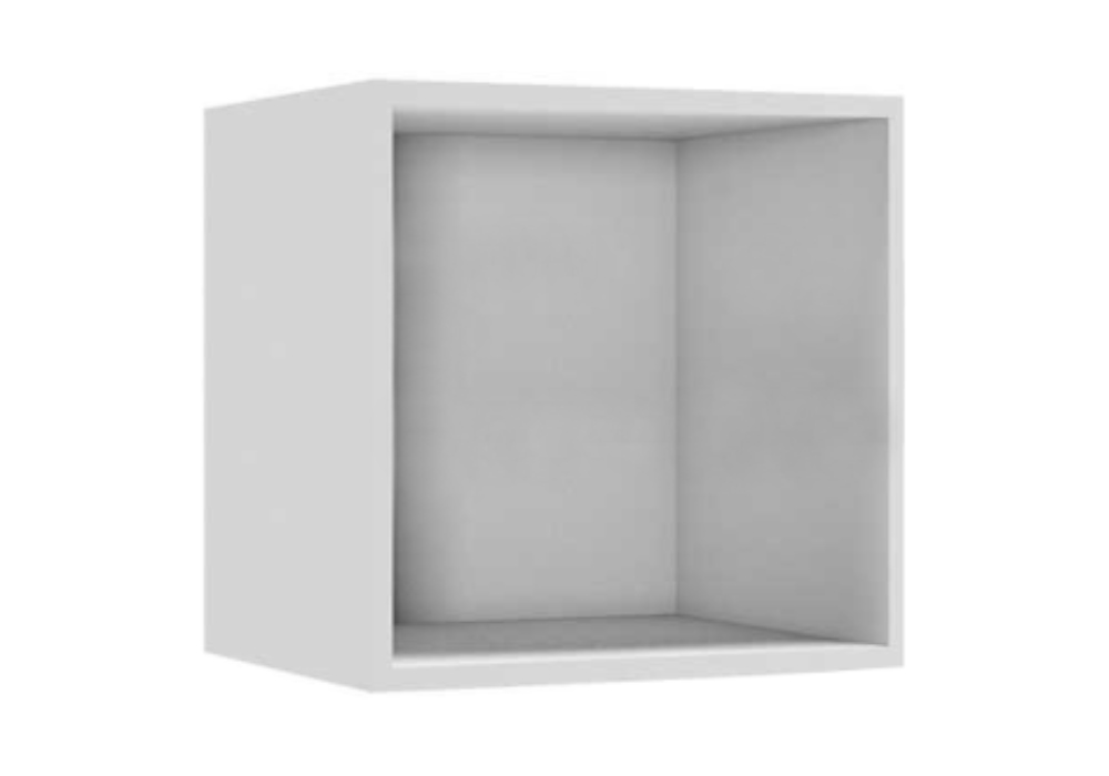 Куб Флорис белый глянец / белый