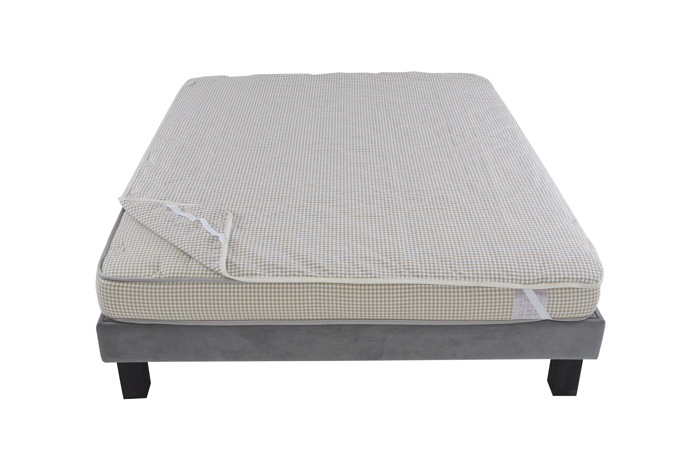 Наматрасник Plombir средняя клетка