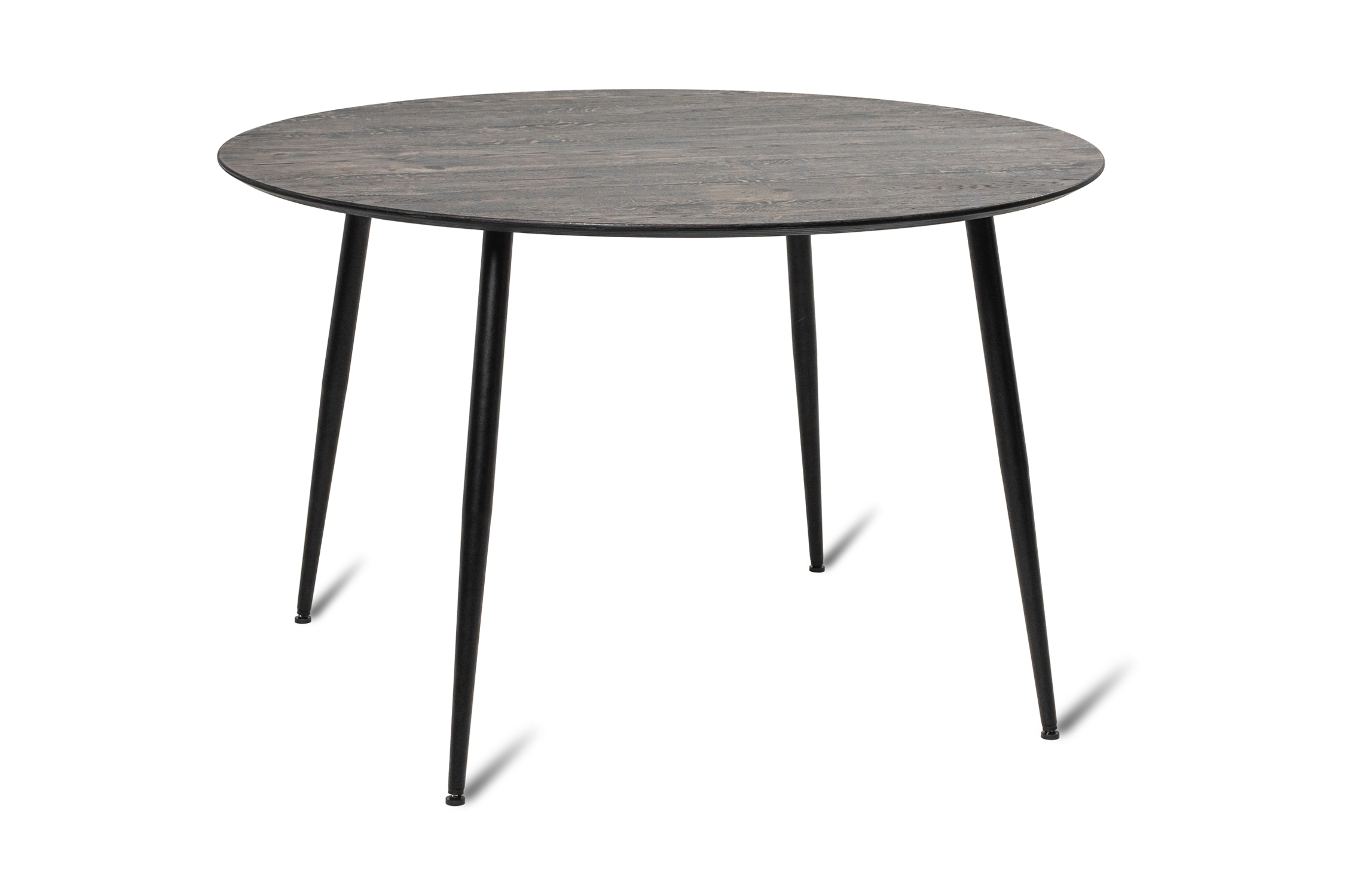 Стол обеденный Леер рустик графит / черный
