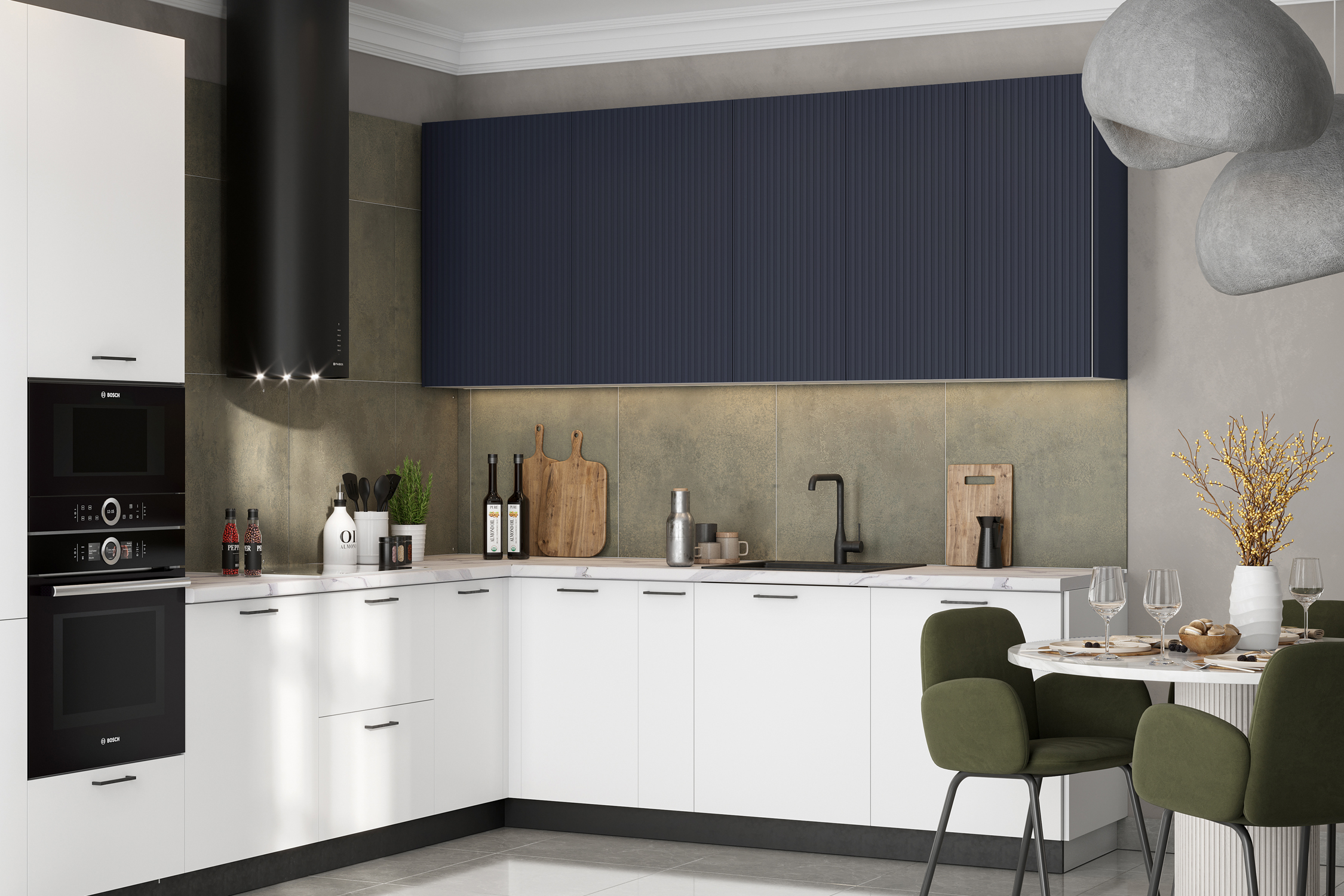 Модульная кухня Рейко океания