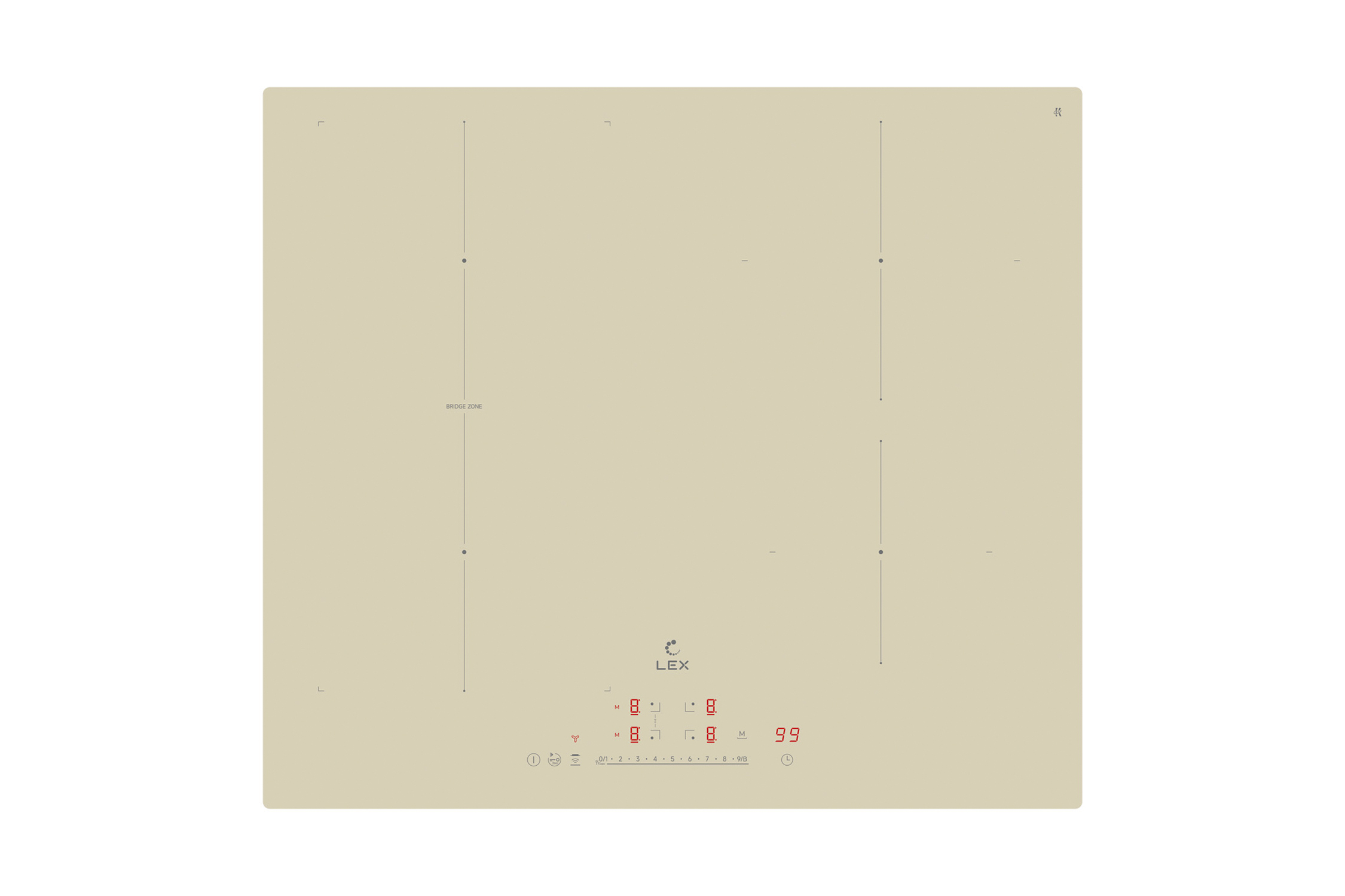 Индукционная варочная панель EVI 641A I IV