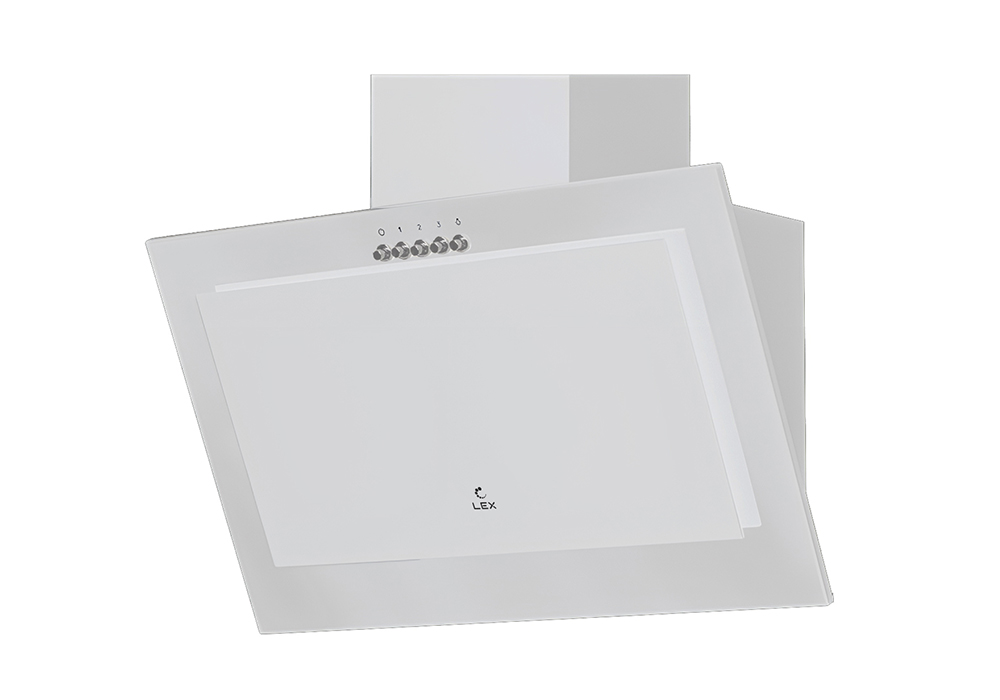 Наклонная вытяжка LEX MIO 600 WHITE