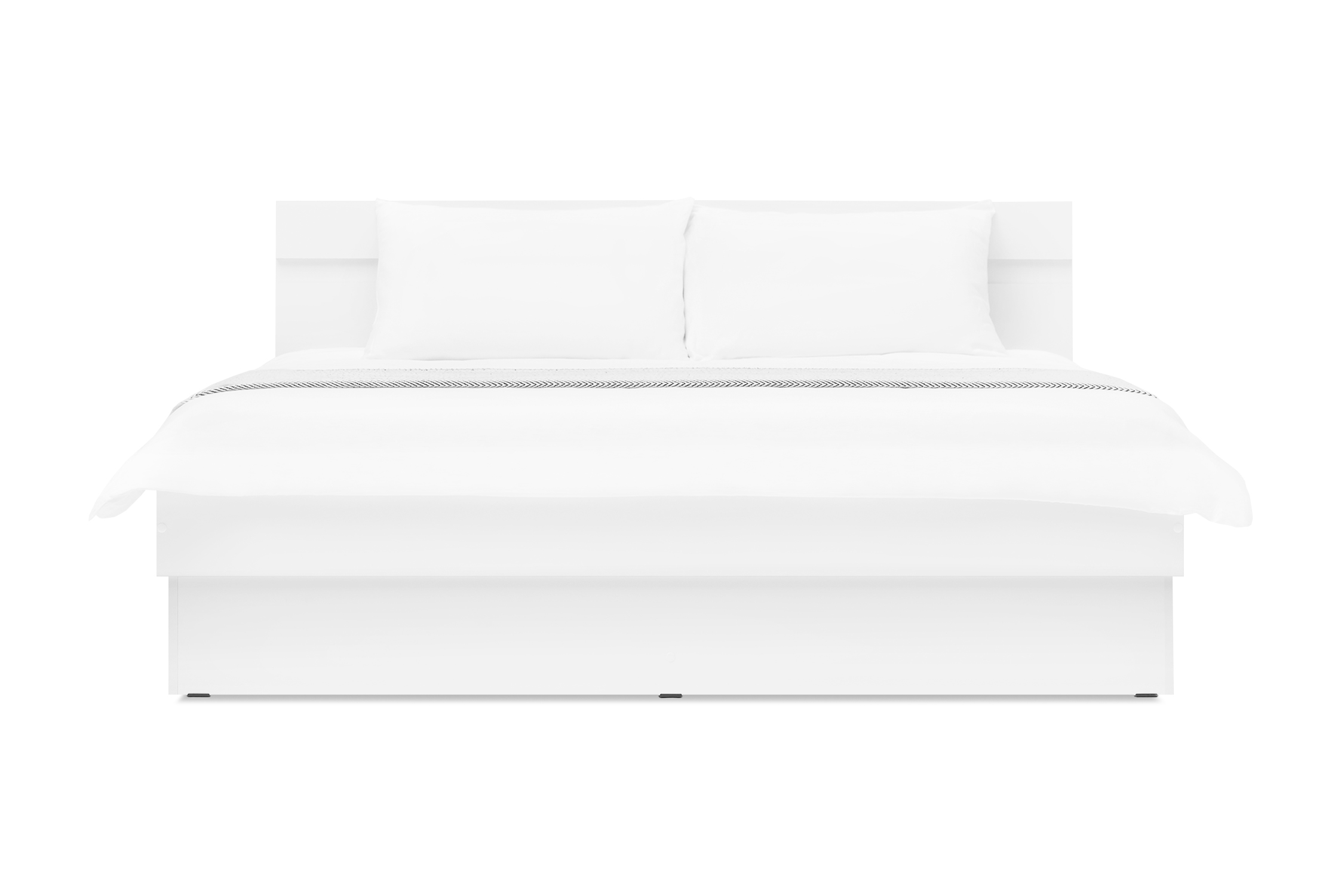 Кровать Челси белый глянец холодный арт. 08-111611 140х200 см ...