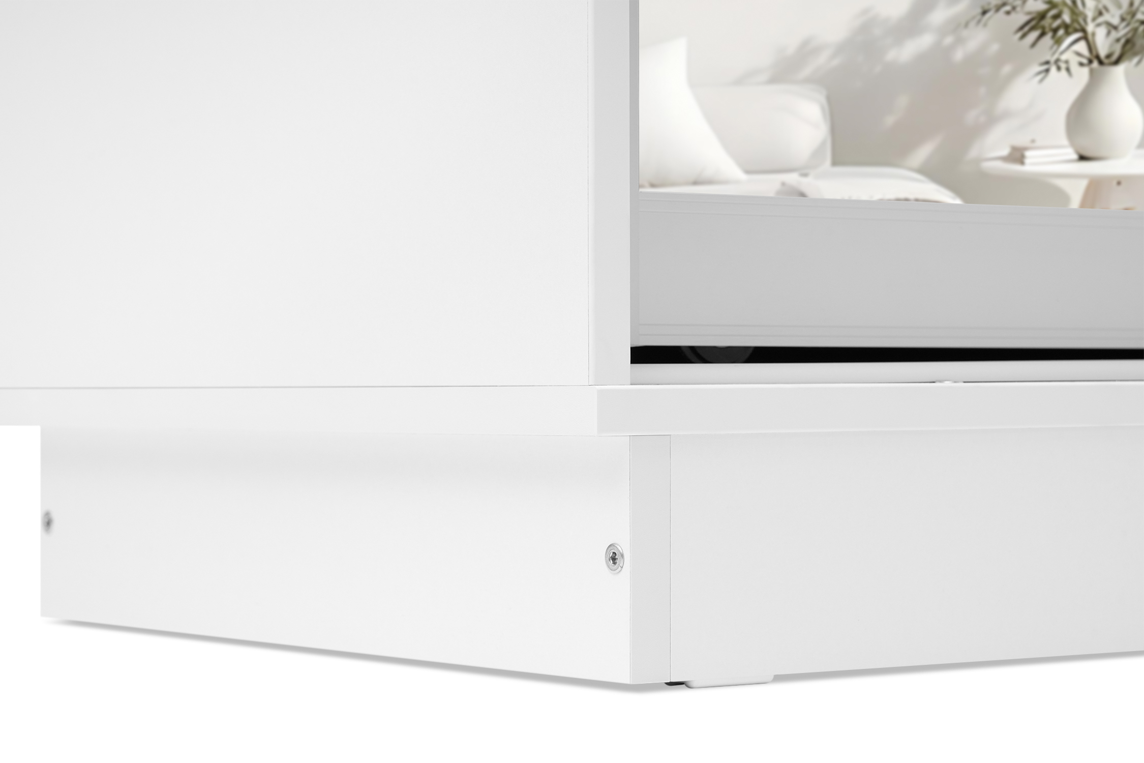 Шкаф-купе двухдверный Арго белый