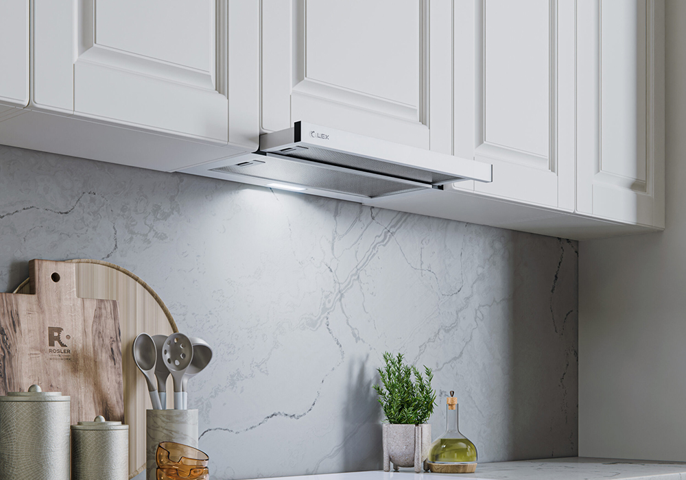 Встраиваемая вытяжка LEX HOGAN 500 WHITE