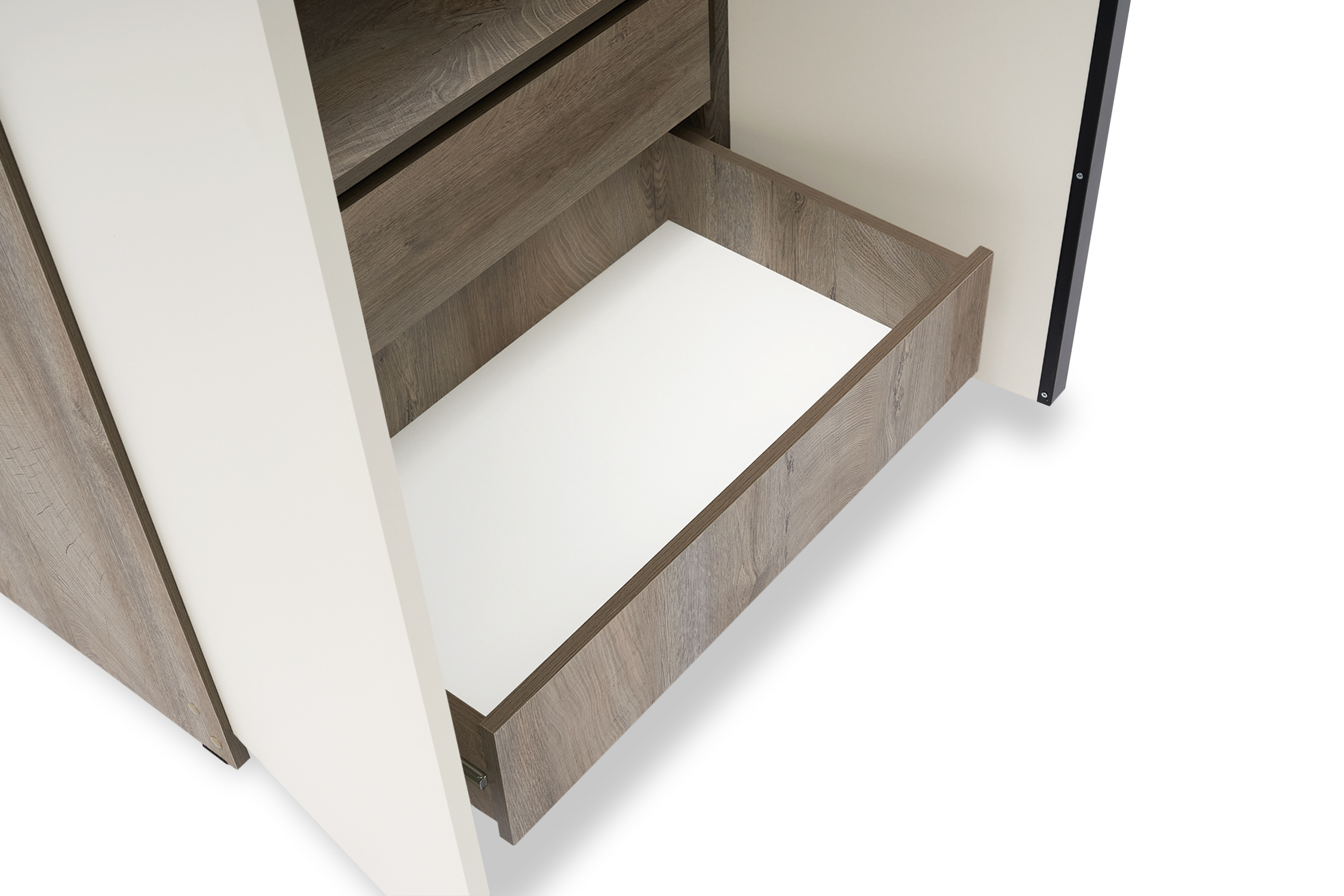 Шкаф 2-х створчатый Тивина эндгрейн / меланж