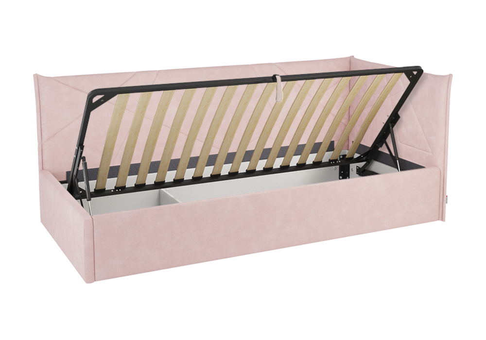 Кровать Бест 0.9 розовая