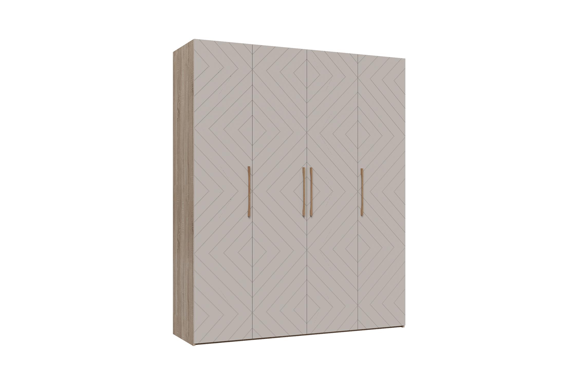 Шкаф Ньёрд 1800 дуб сонома / ива пепельная