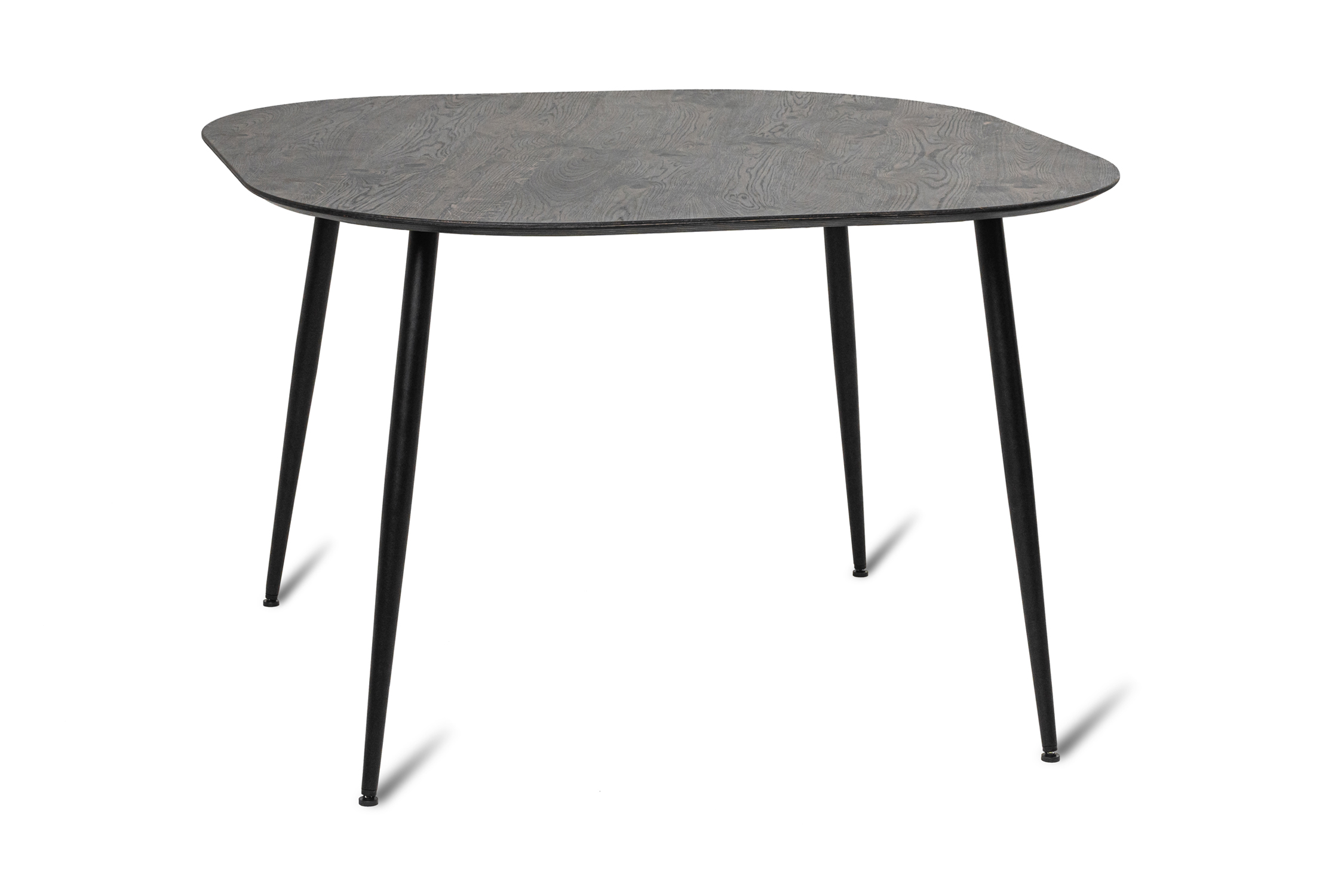 Стол обеденный Венсе рустик графит / черный