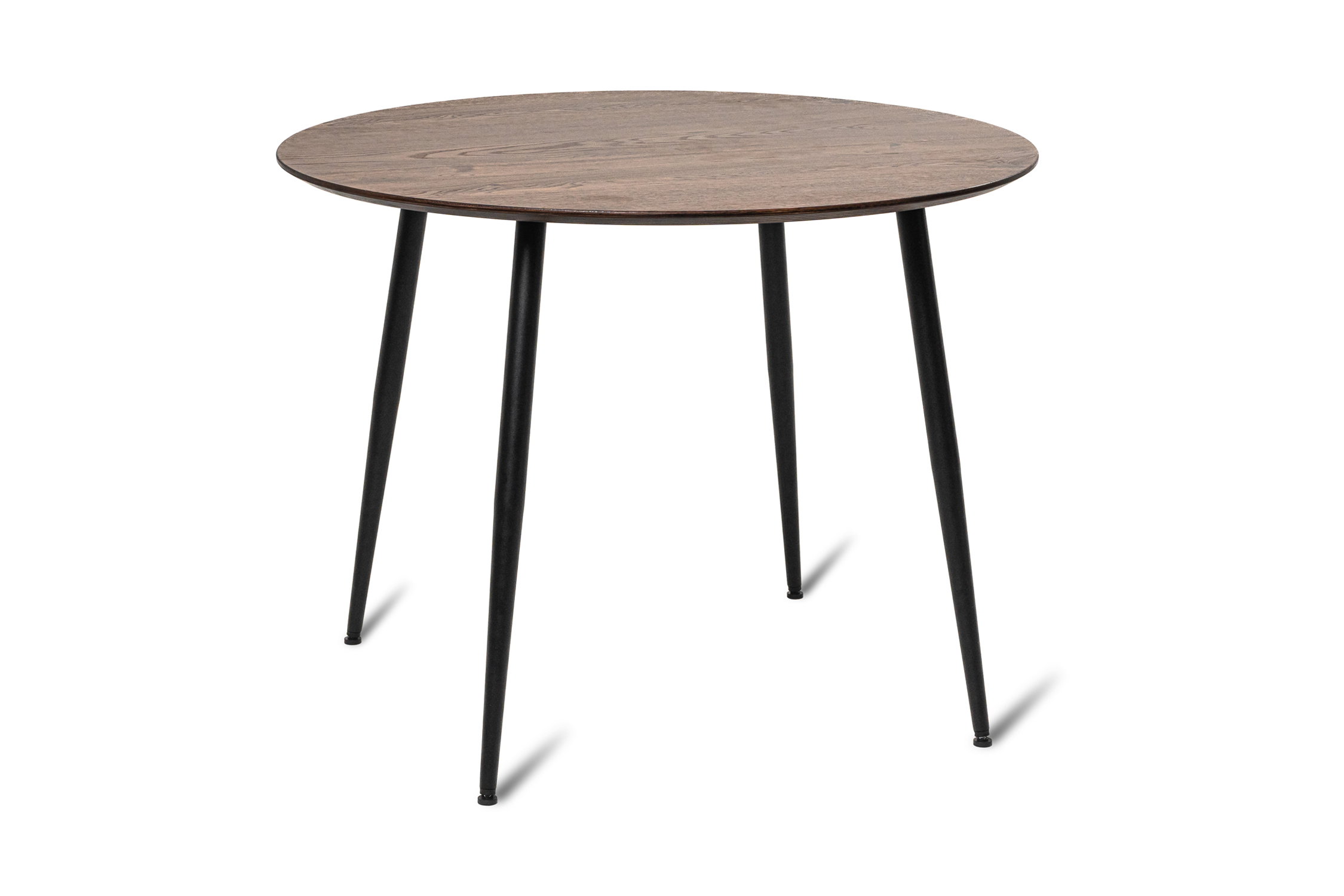 Стол обеденный Леер рустик браун / черный