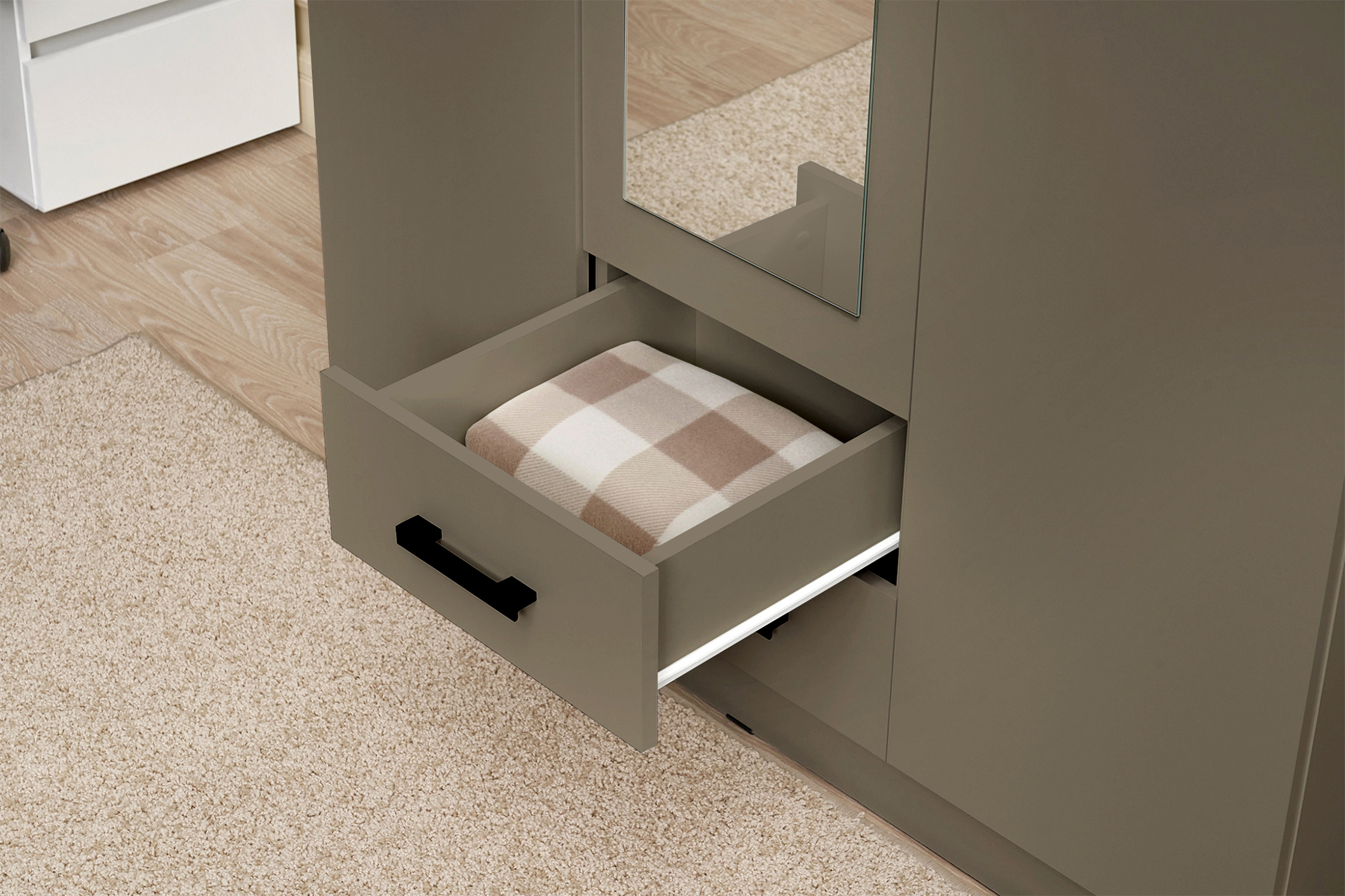 Шкаф Трио мокко