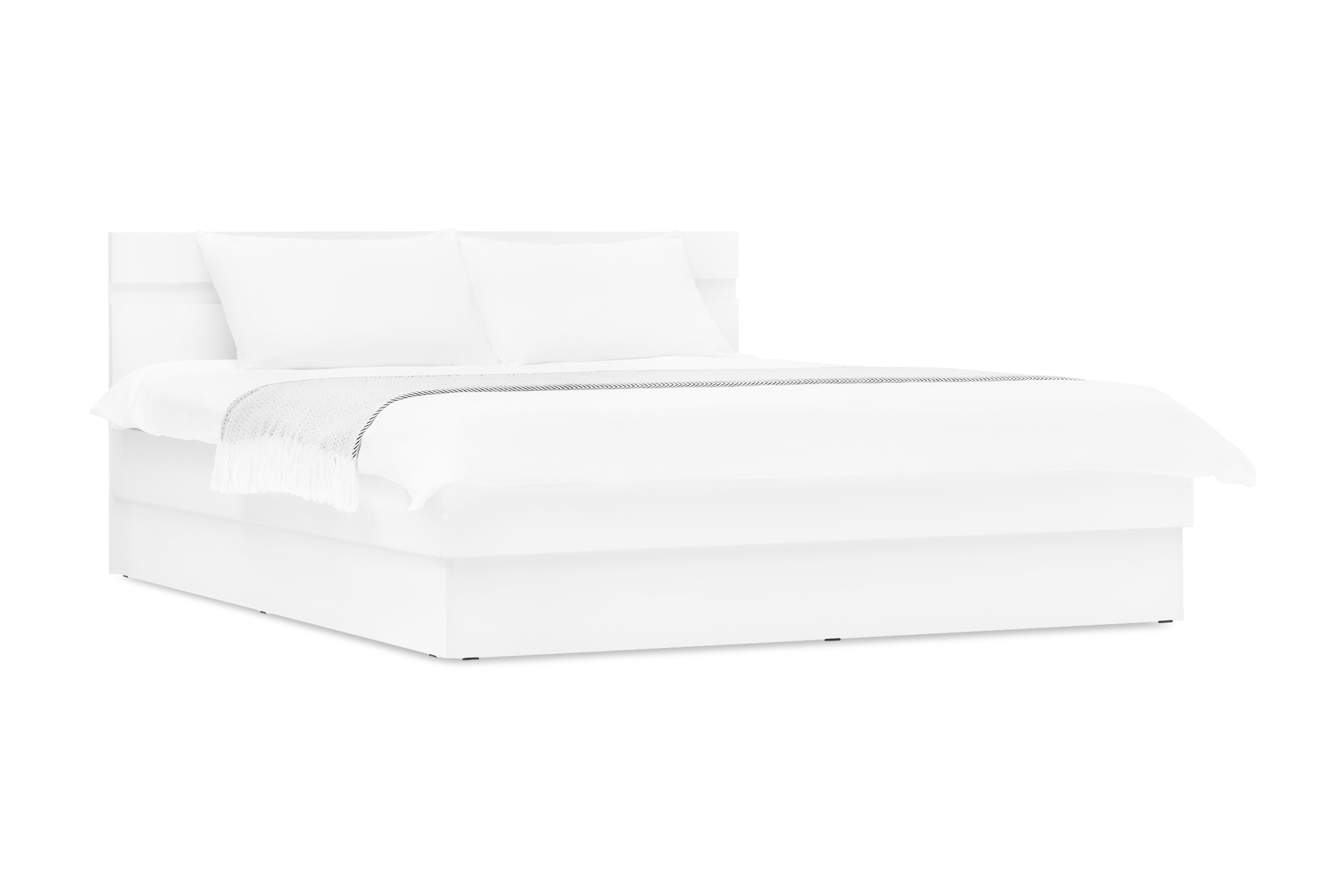 Кровать Челси белый глянец холодный арт. 08-111611 140х200 см ...