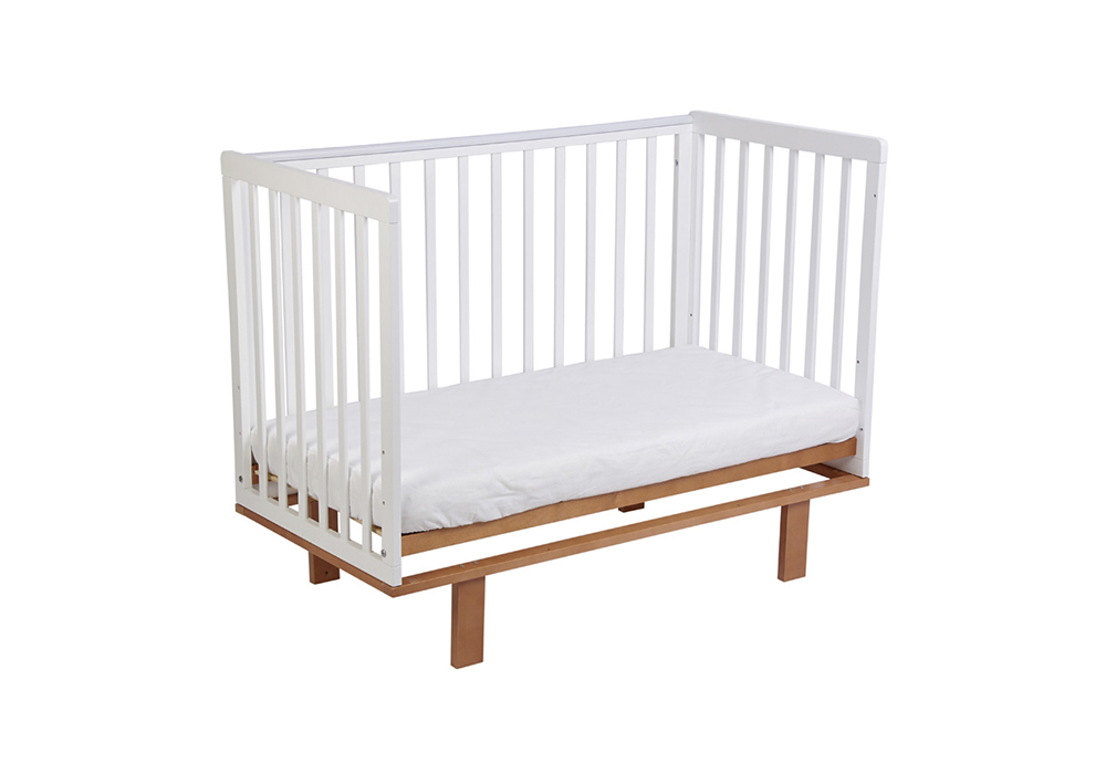 Кроватка детская Simple 340 белый / бук арт. 08-97290 60х120 см купить ...