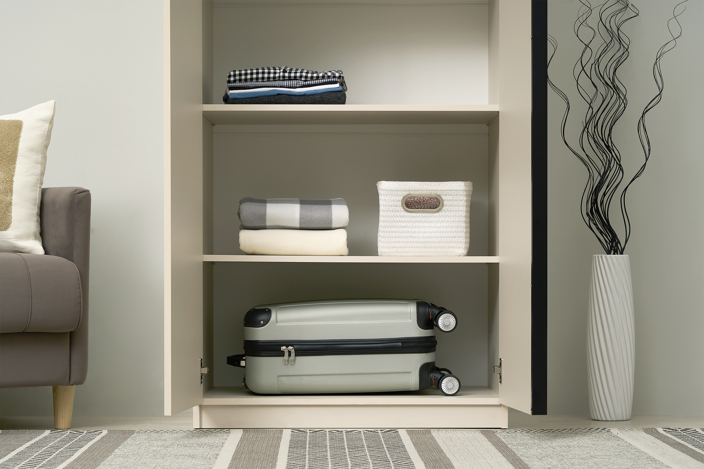 Шкаф 2-х створчатый Тивина меланж