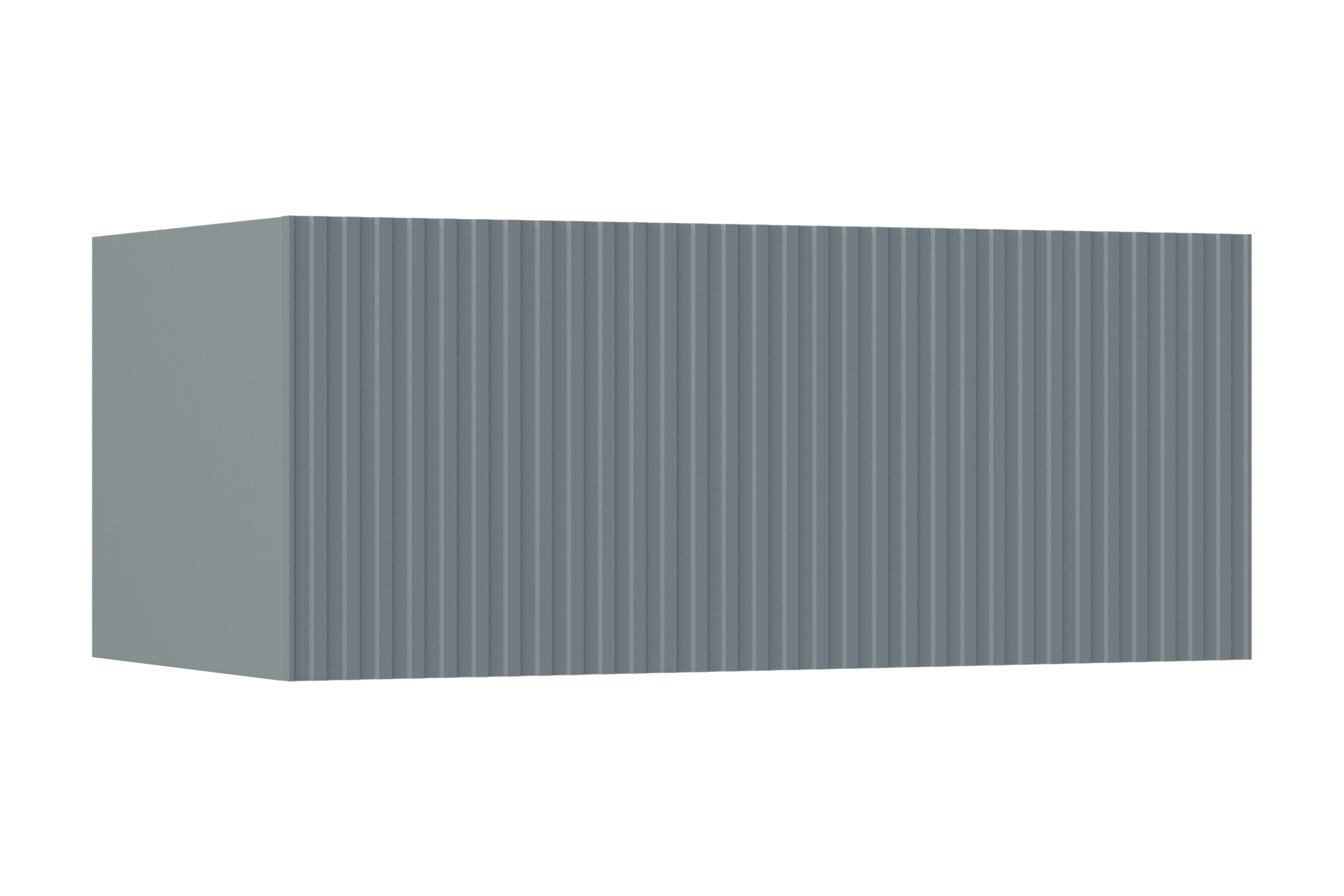Тумба навесная Оливия сумеречный голубой / шарли бриз