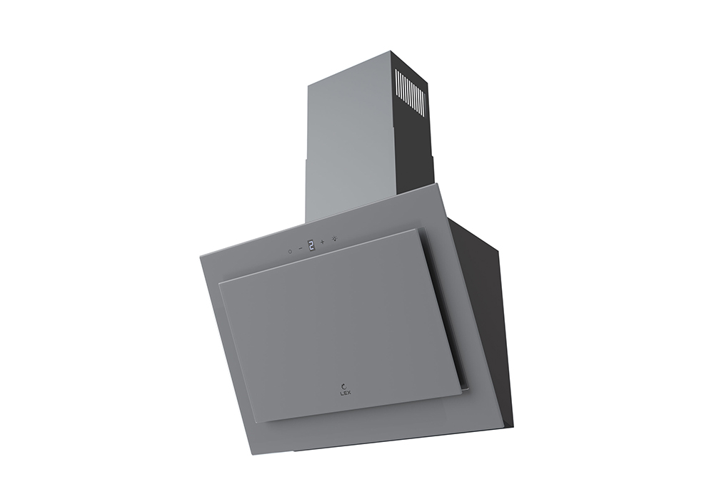 Наклонная вытяжка LEX MIO GS 600 GREY