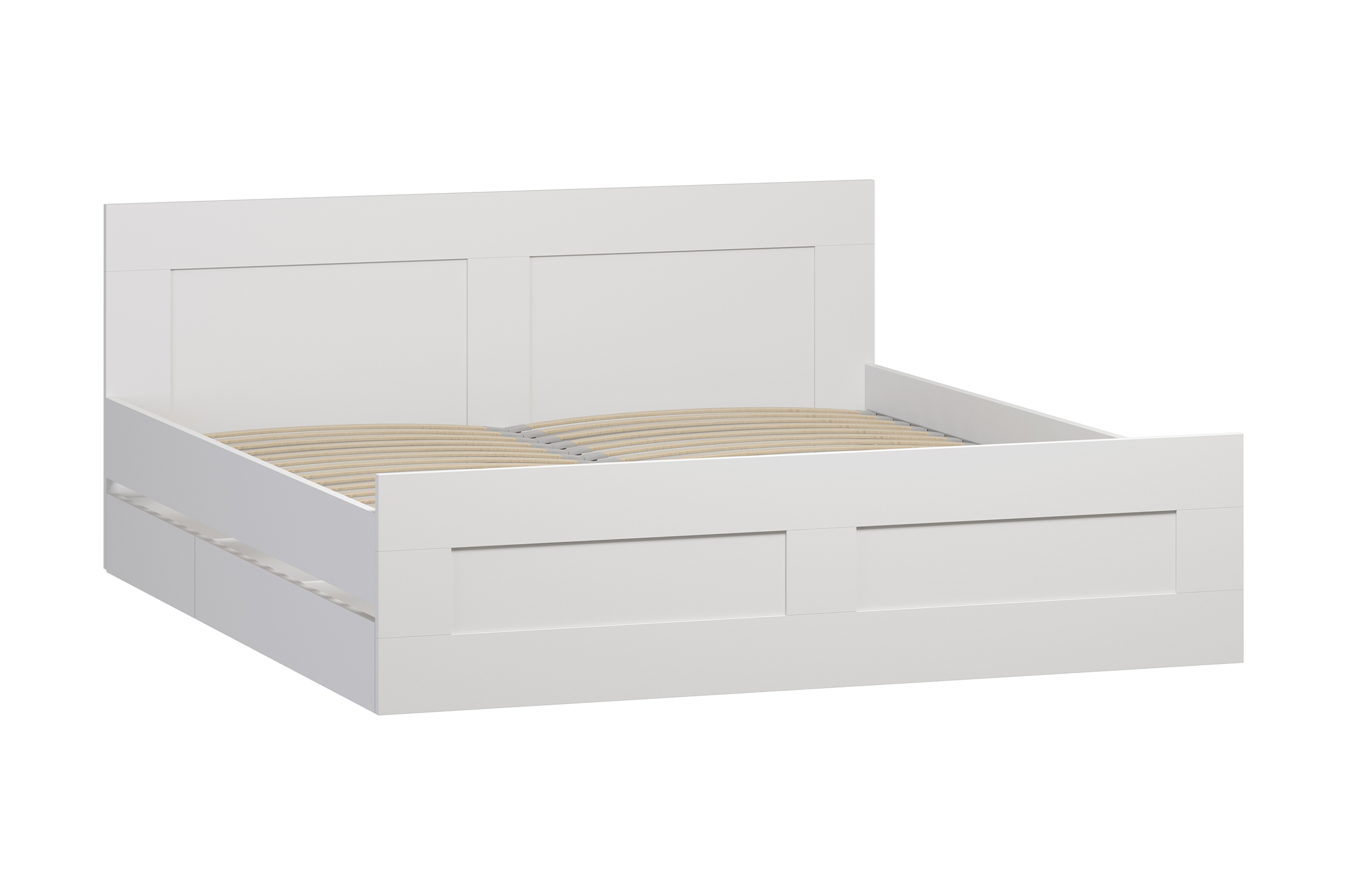 Кровать с двумя ящиками размеры