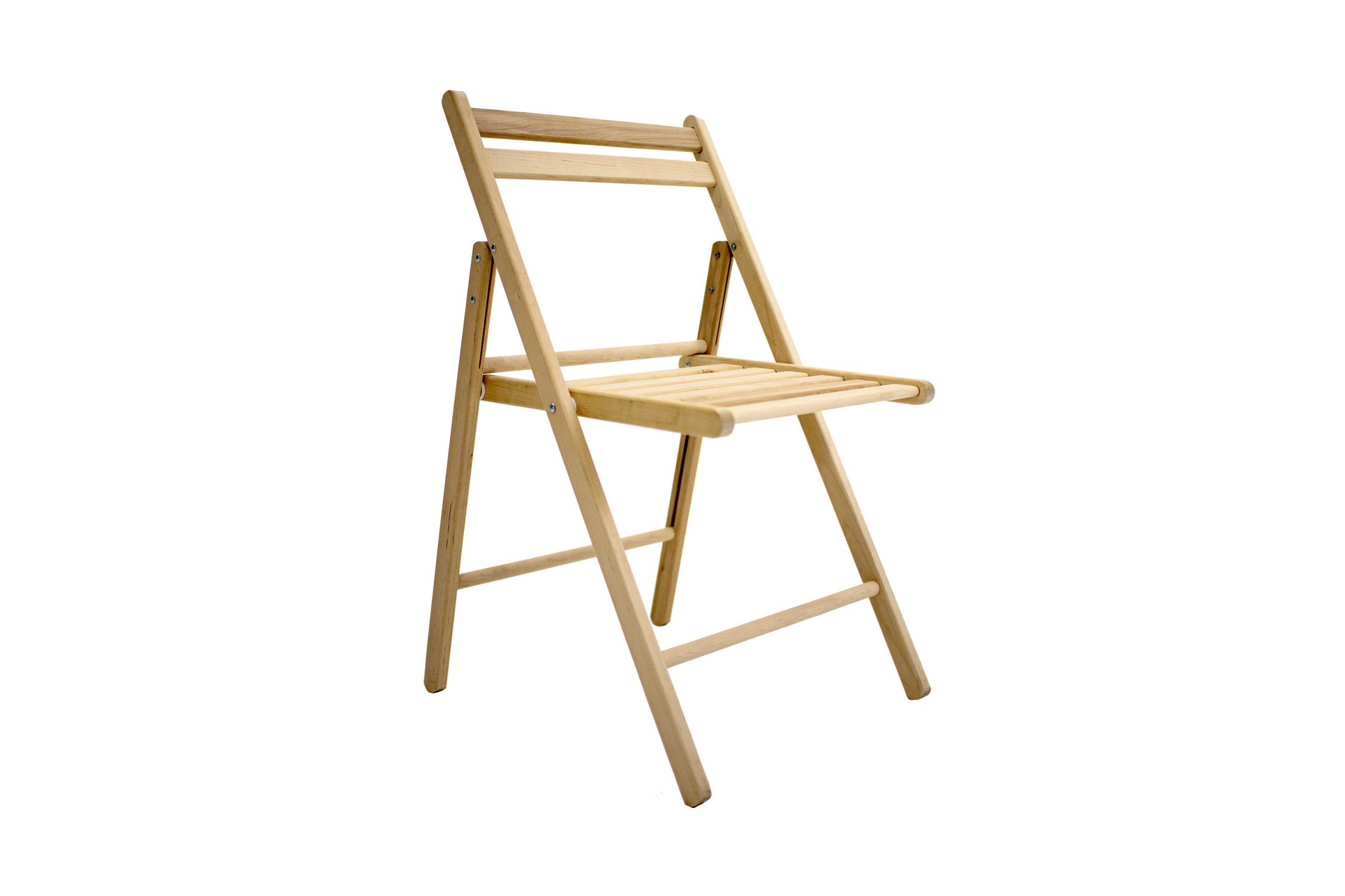 Стул складной деревянный