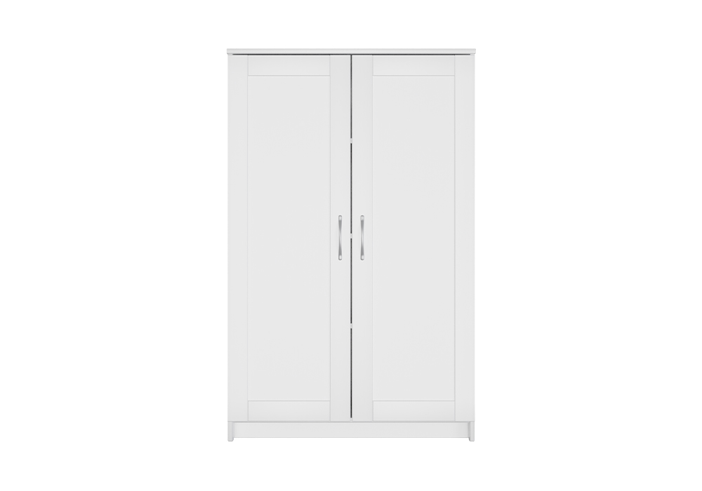 Шкаф двухдверный Сириус белый