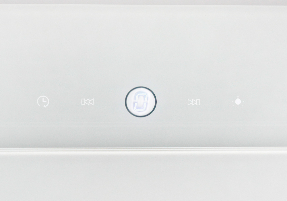 Наклонная вытяжка MIKA GS 600 WHITE