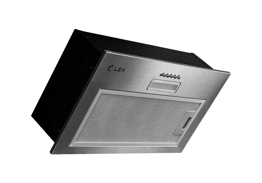 Встраиваемая вытяжка GS BLOC LIGHT 600 INOX