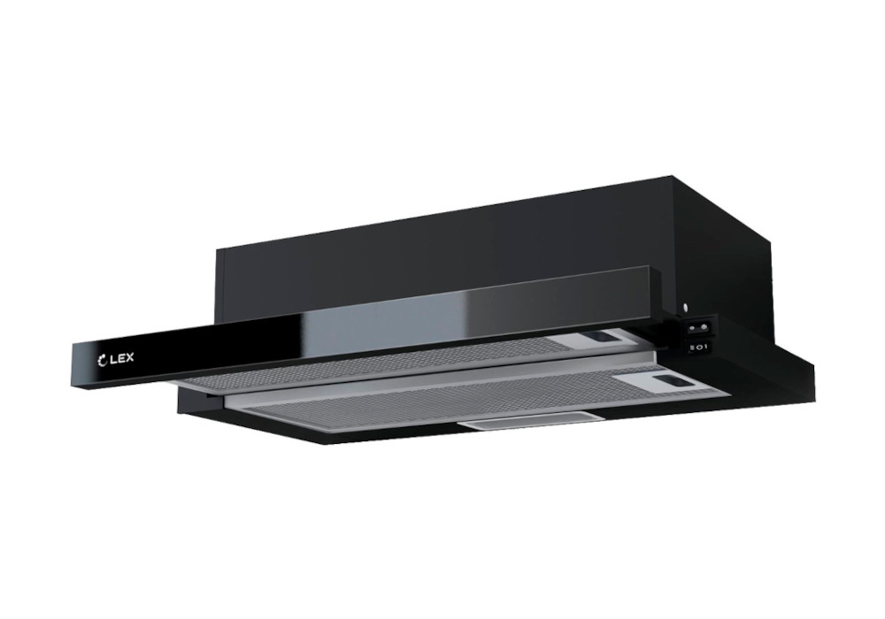 Встраиваемая вытяжка HUBBLE G 2M 600 BLACK Встраиваемая вытяжка HUBBLE G 2M 600 BLACK