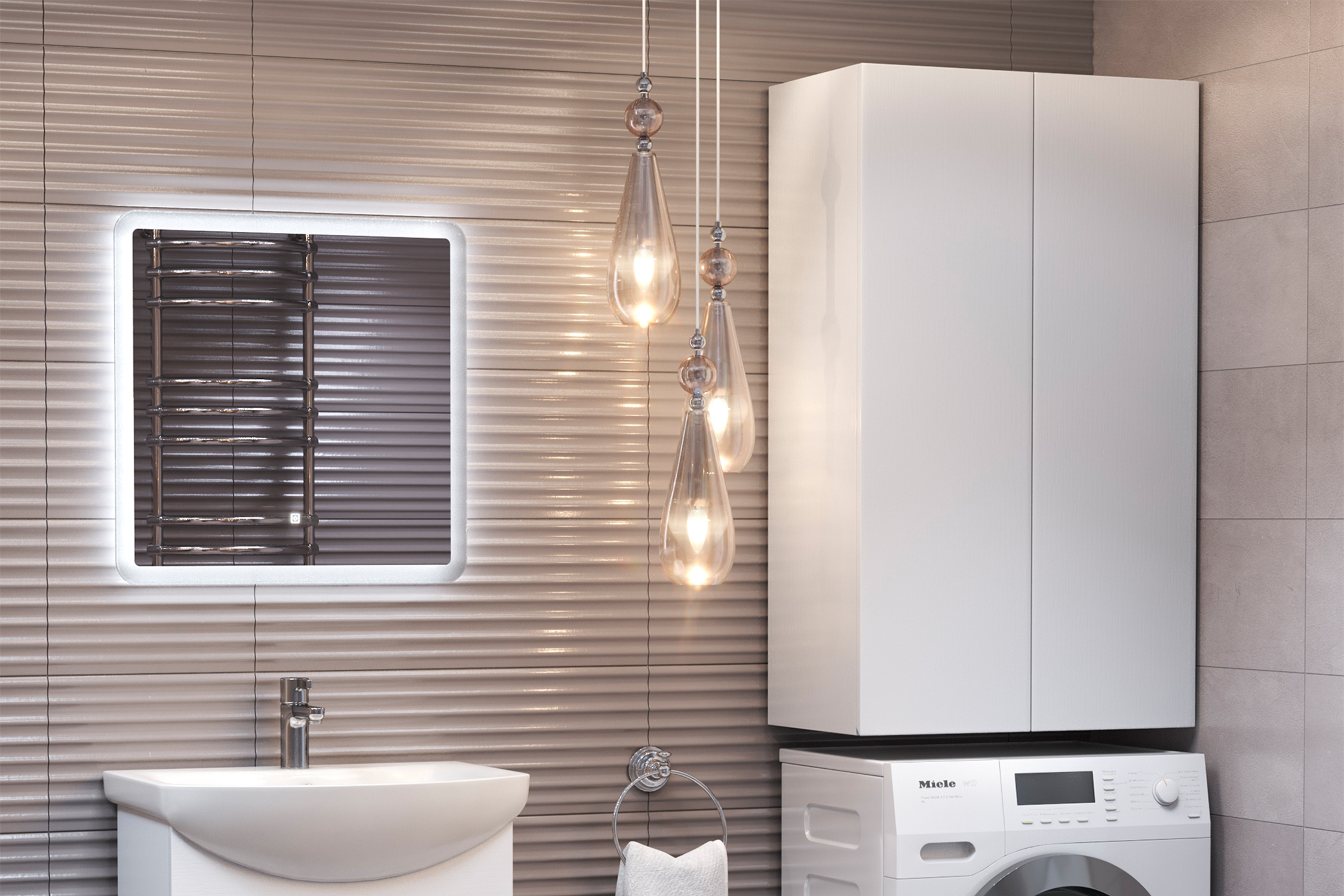 Шкаф навесной Wing белый