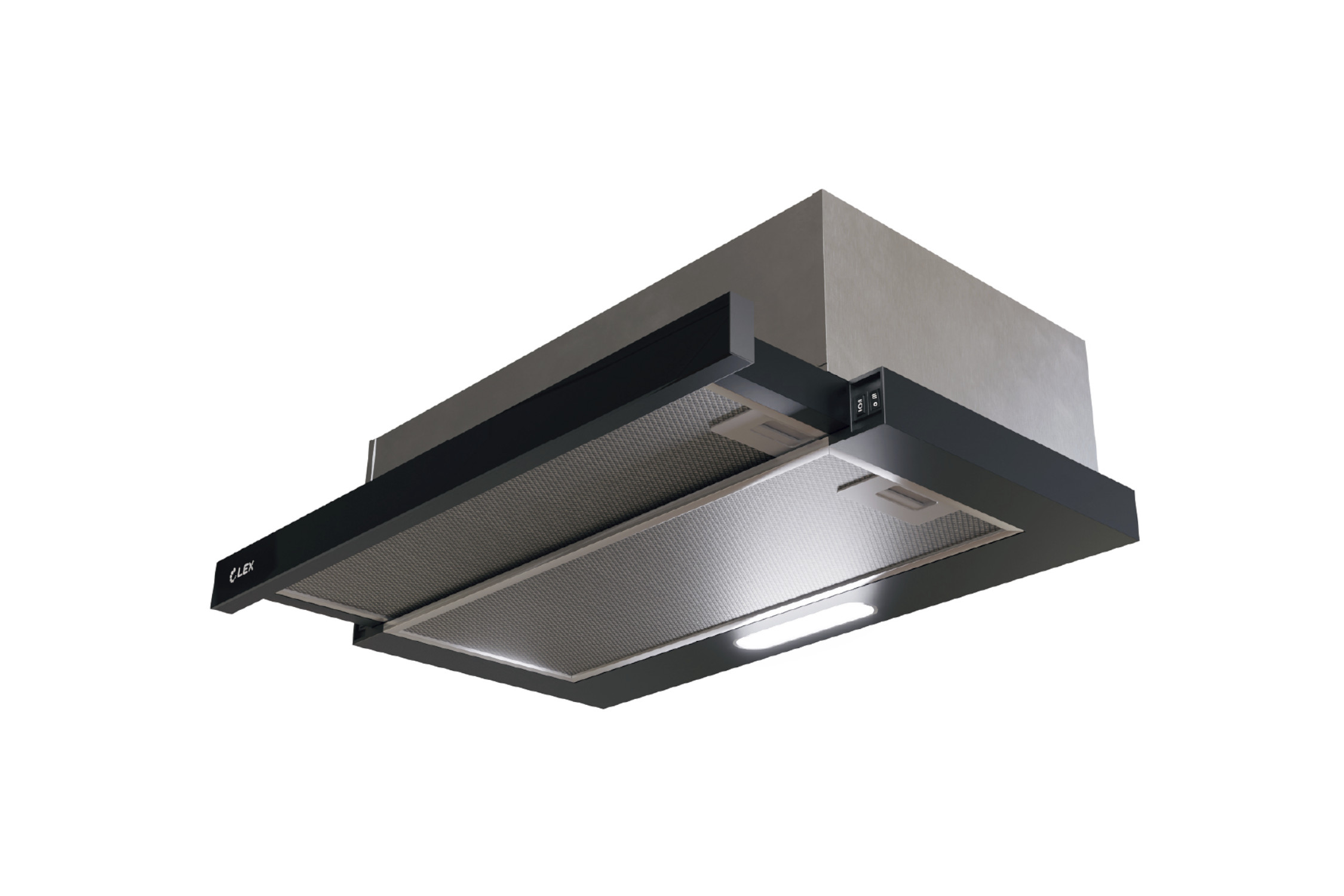Встраиваемая вытяжка LEX HONVER 2M 600 BLACK Встраиваемая вытяжка LEX HONVER 2M 600 BLACK