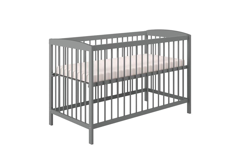 Кроватка детская Simple 101 серый