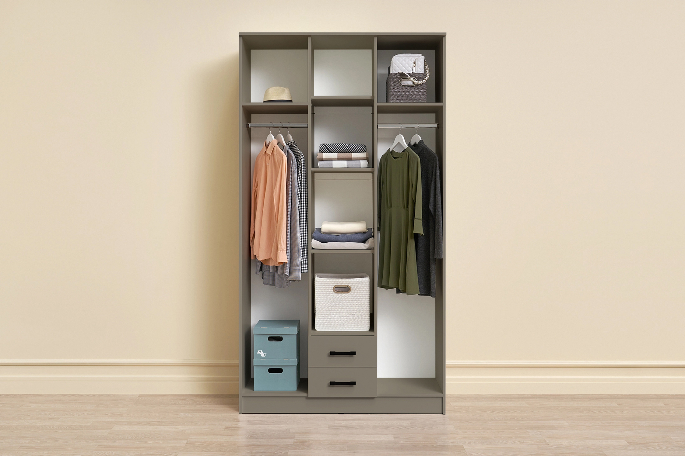 Шкаф Трио мокко