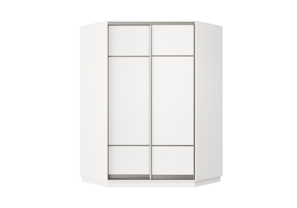 Шкаф-купе угловой двухдверный Сарин белый арт. 08-140568 купить в Санкт ...