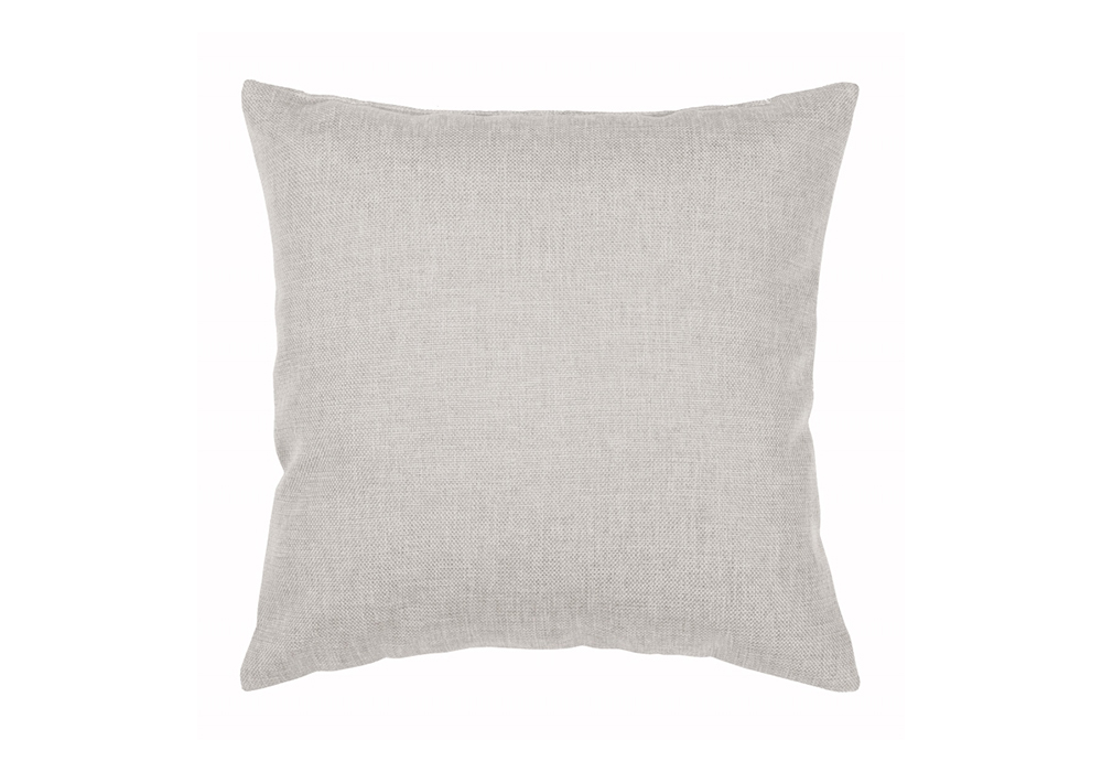 Подушка декоративная Волшебная ночь 40х40 см рогожка, светло-серая